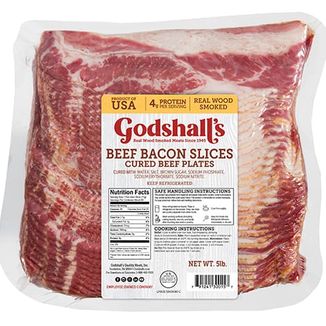 Read more about the article Beef Bacon Bulk Slices, 5 lb