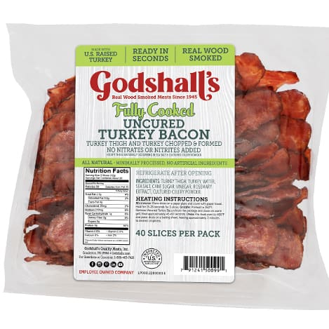 Read more about the article Fully Cooked Uncured Turkey Bacon (40 Count Buffet Style)