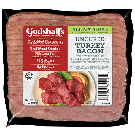 Read more about the article Uncured Turkey Bacon, 40 oz.