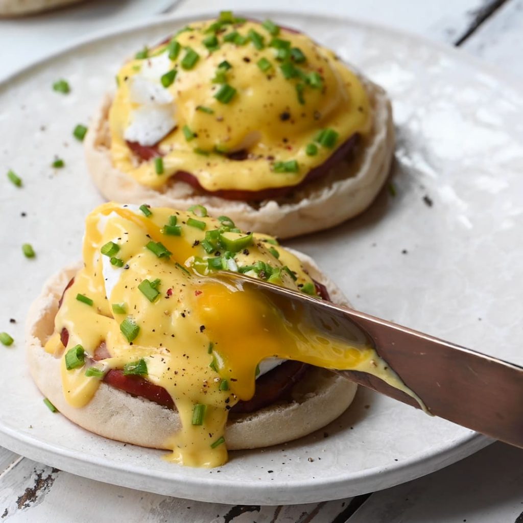 Canadian Turkey Bacon Eggs Benedict Canadian Turkey Bacon Eggs Benedict